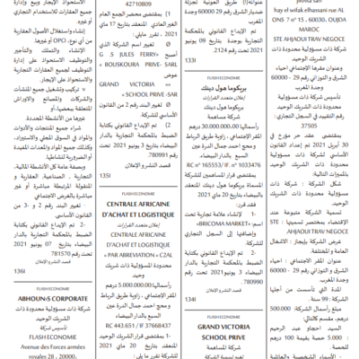 Bulletin Officiel Maroc